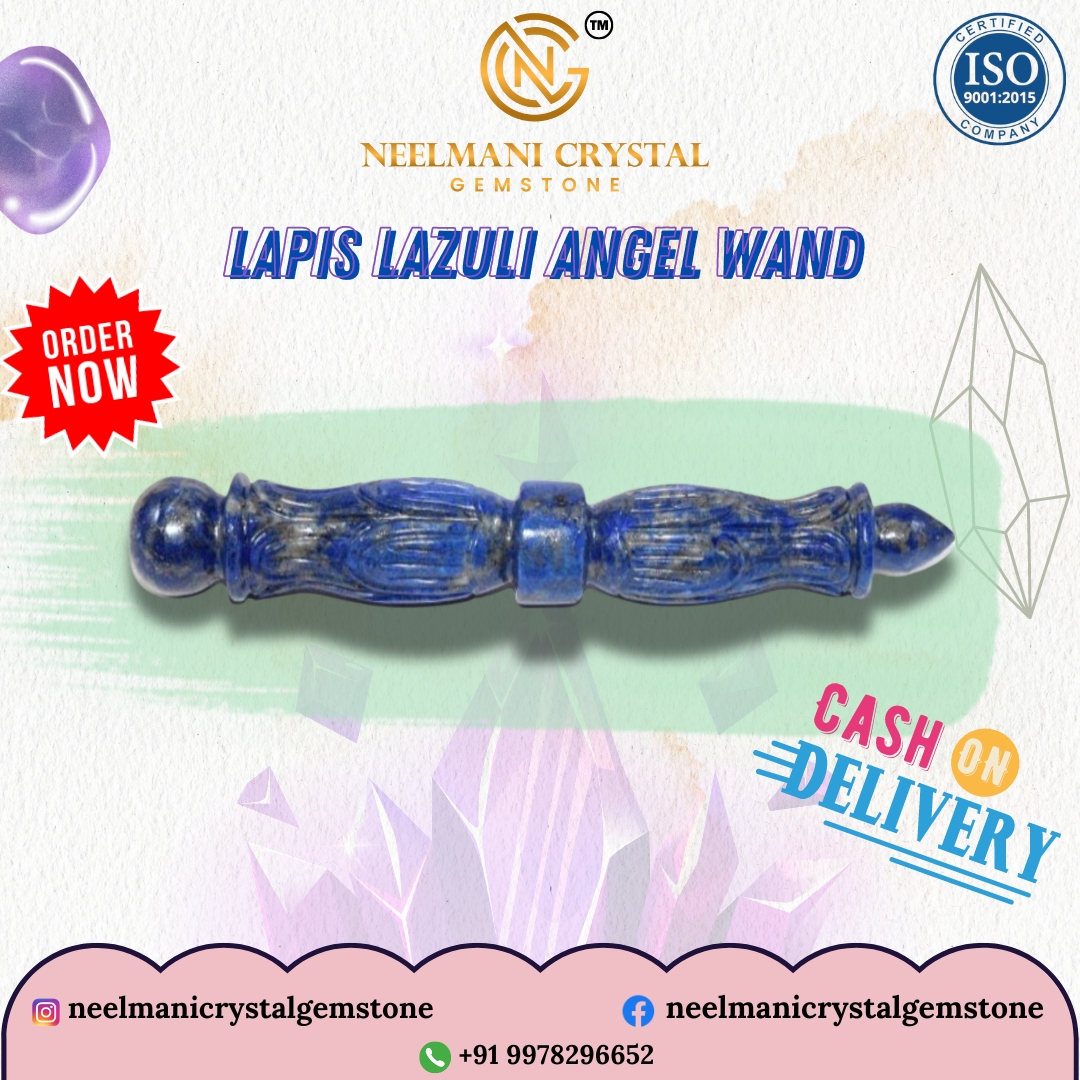 Lapis Lazuli angel wand